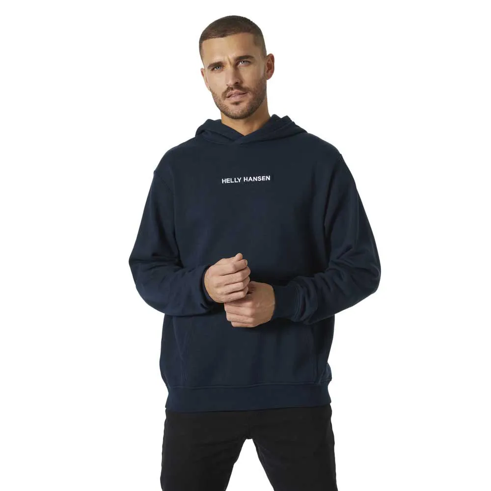 Helly Hansen Core Graphic Hoodie Blauw
