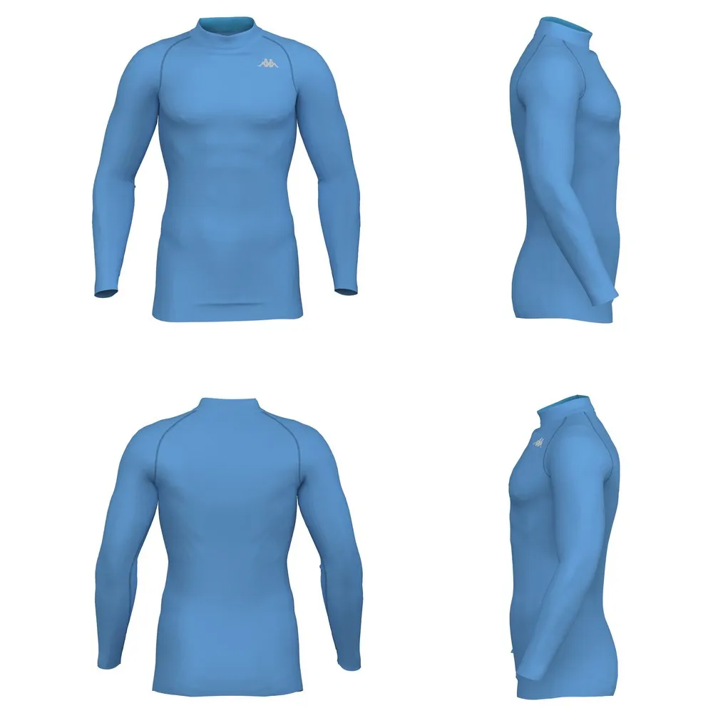 Kappa Vurbat Compression Lange Mouwen Basislaag Blauw
