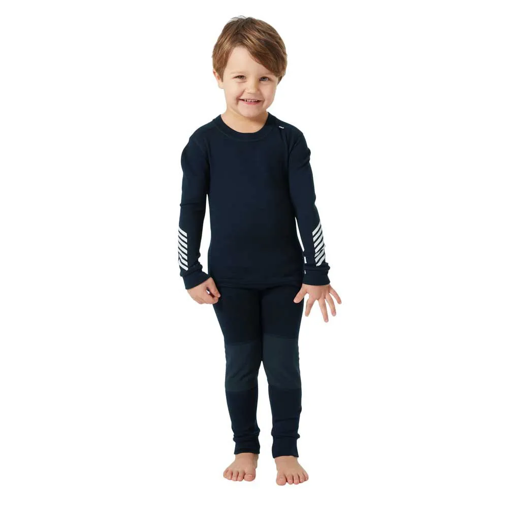 Helly Hansen Lifa Merino Lange Mouwen Basislaagset Blauw