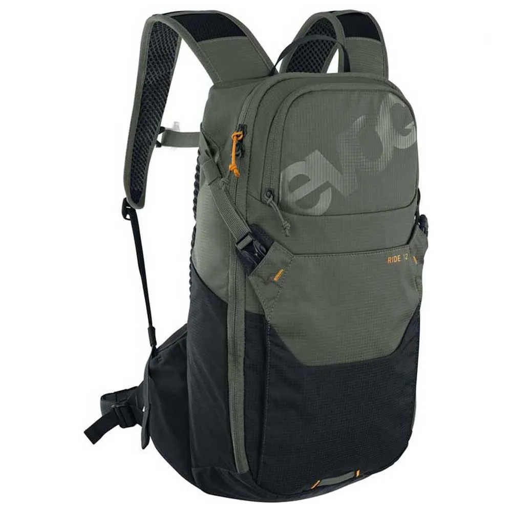 Evoc Ride 12l + 2l Hydratatierugzak Zwart