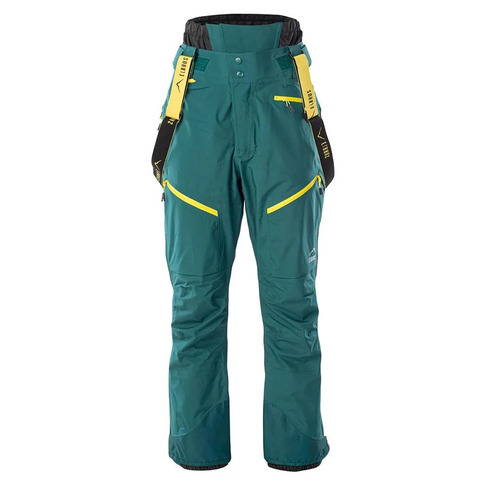 Elbrus Svean Broek June Bug / Citronelle