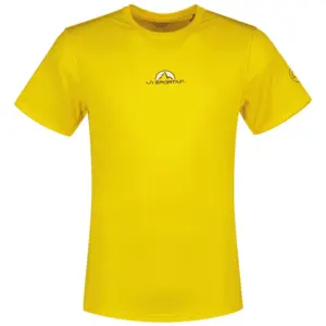 La Sportiva Promo T-shirt Met Korte Mouwen Geel