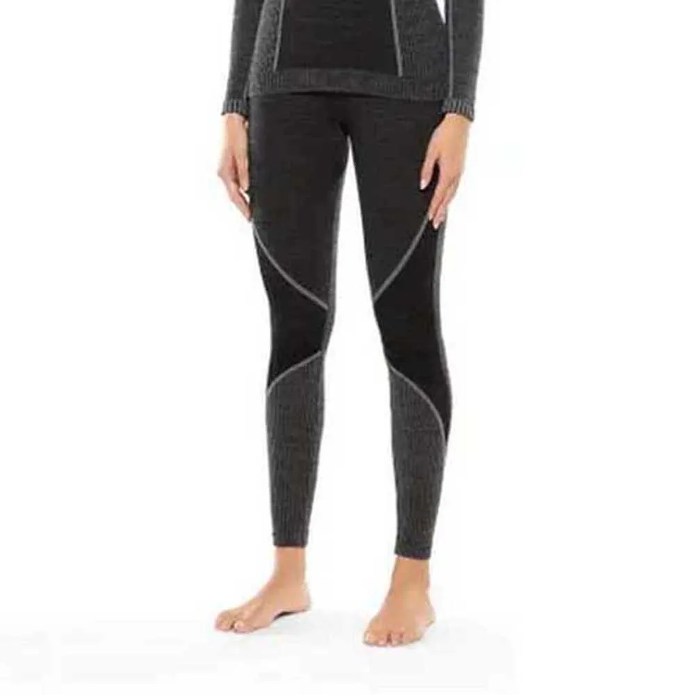 La Sportiva Wool70 Tech Basislaagbroek Carbon/cloud