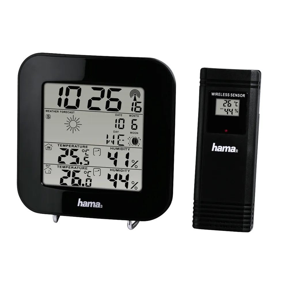 Hama Ews-200 Weerstations Zwart