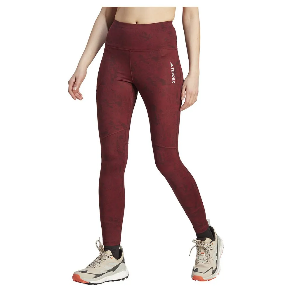 Adidas Terrex Multi Allover Print Leggings Shared