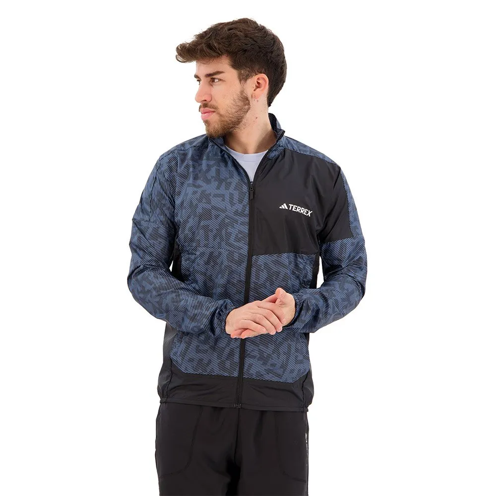 Adidas Terrex Trail Windbreaker Jas Zwart