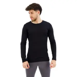 Adidas Xperior Merino 150 Baselayer T-shirt Met Lange Mouwen Zwart