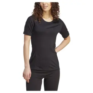 Adidas Xperior Merino 150 Baselayer T-shirt Met Korte Mouwen Zwart