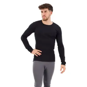 Adidas Xperior Merino 260 Baselayer T-shirt Met Lange Mouwen Zwart