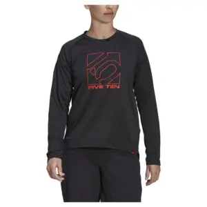 Five Ten Hg1299 T-shirt Met Lange Mouwen Zwart