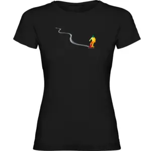 Kruskis Snowboard Track T-shirt Met Korte Mouwen Zwart