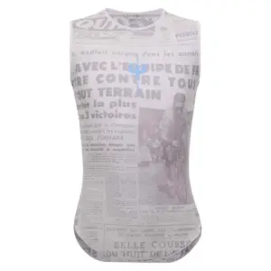 Santini Mj Lieve Mont Ventoux Mouwloos Basislaag Print