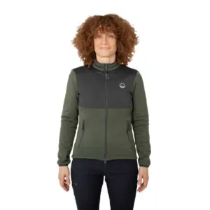 Wildcountry Stamina Sweatshirt Met Rits Greenspit / Onyx