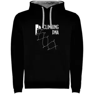 Kruskis Climbing Dna Two-colour Hoodie Zwart