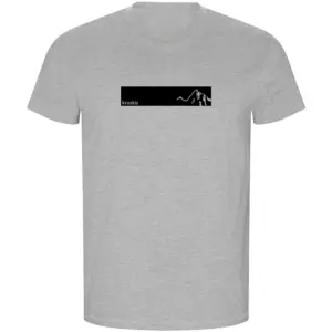 Kruskis Frame Mountain Eco T-shirt Met Korte Mouwen Grijs