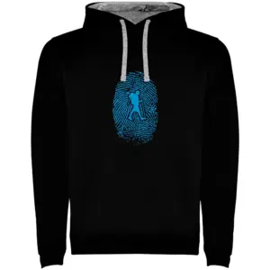 Kruskis Hiker Fingerprint Two-colour Hoodie Zwart