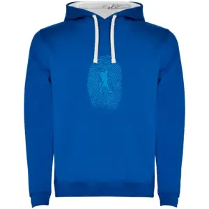 Kruskis Hiker Fingerprint Two-colour Hoodie Blauw