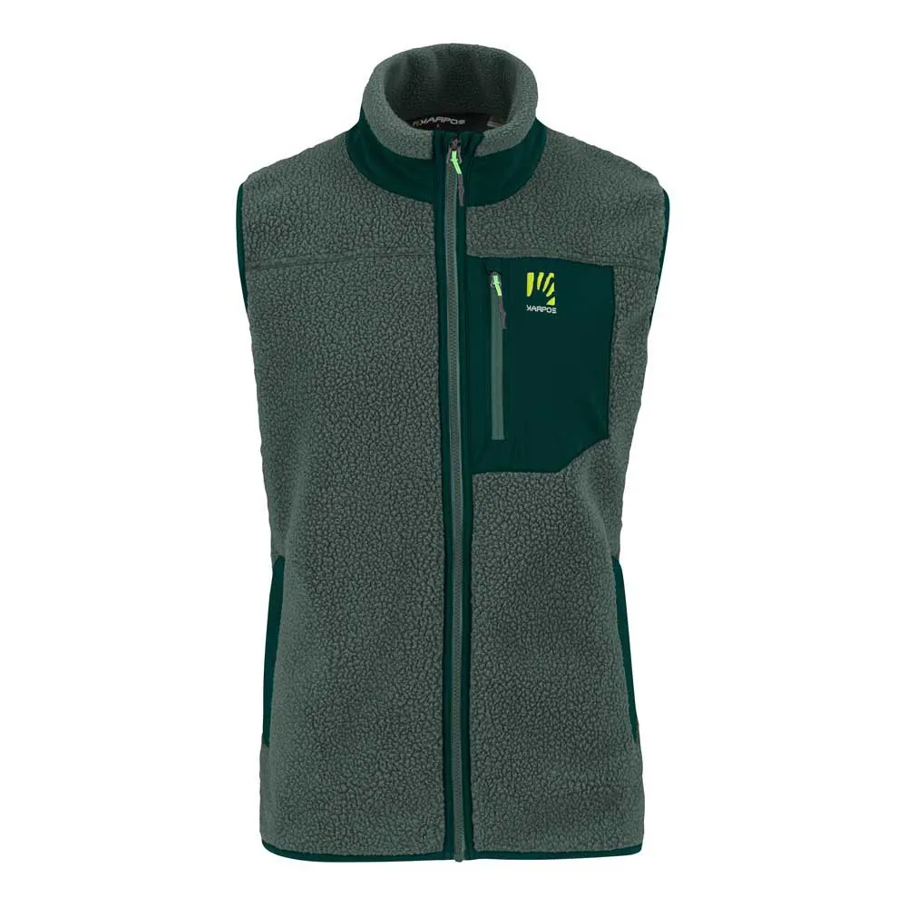 Karpos 80´s Fleece Vest Groen