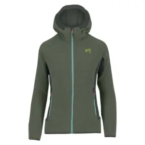 Karpos 80´s Fleece Met Volledige Rits Zwart