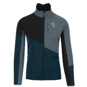 Karpos Federa Fleece Met Volledige Rits Zwart