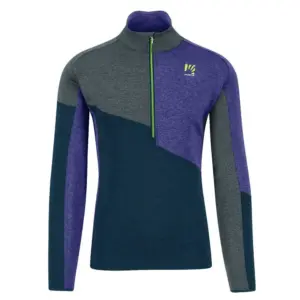 Karpos Federa Fleece Met Halve Rits Midnight / Dark Slate / Liberty