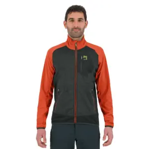 Karpos Odle Fleece Met Volledige Rits Oranje