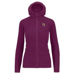 Karpos Rochetta Fleece Met Volledige Rits Boysenberry
