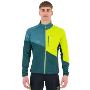 Karpos Val Viola Fleece Met Volledige Rits Forest / Balsam / Kiwi Colada