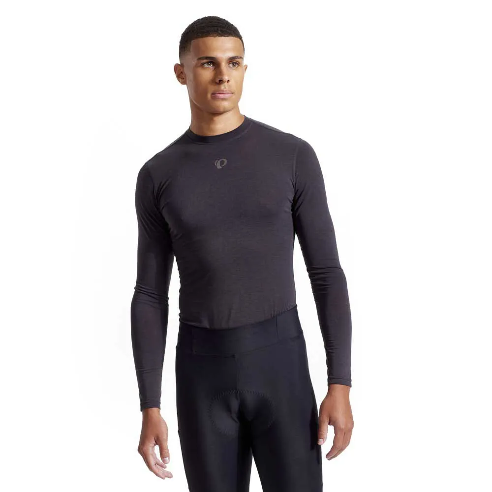 Pearl Izumi Transfer Wool Lange Mouwen Basislaag Base Phantom