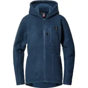 Haglofs Malung Pile Fleece Met Kap Blauw