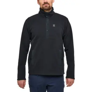 Haglofs Mora Mid Sweatshirt Met Rits Zwart