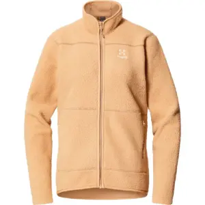 Haglofs Mossa Pile Fleece Met Volledige Rits Creme