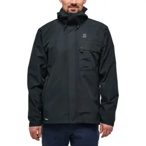Haglofs Porfyr Proof Jas Zwart
