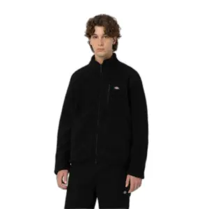 Dickies Mount Hope Fleece Met Volledige Rits Zwart