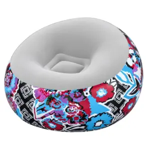 Bestway Floral Air Opblaasbare Bank Multicolor
