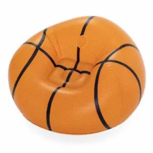 Bestway Basketball Air Opblaasbare Bank Oranje