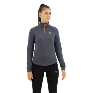 Odlo Berra Fleece Met Halve Rits India Ink