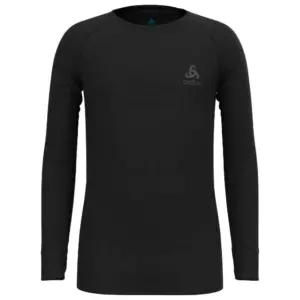 Odlo Merino 200 Lange Mouwen Basislaag Zwart