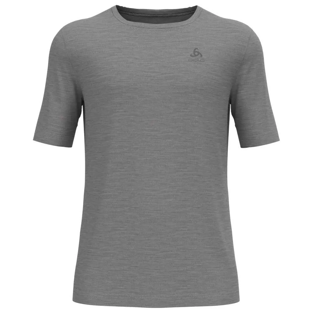 Odlo Merino 200 Korte Mouwen Basislaag Grijs