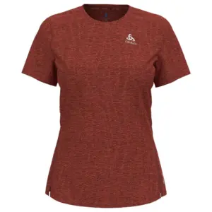 Odlo Zeroweight Enginee T-shirt Met Korte Mouwen Cinnabar Melange