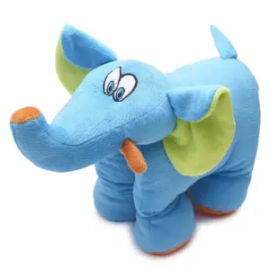 Travel Converteerbaar Olifant Junior Kussen Blauw