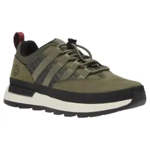 Timberland Euro Trekker Low Fabric Leather Toddler Wandelschoenen Groen