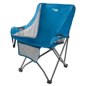 Aktive Folding Camping With Cup Holder & Pocket Stoel Roze
