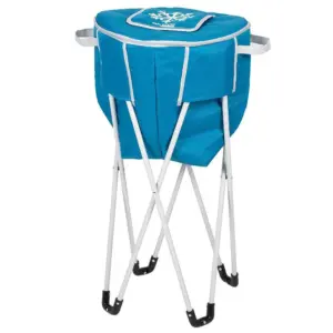 Aktive Opvouwbare Koelbox Met Standaard Blauw