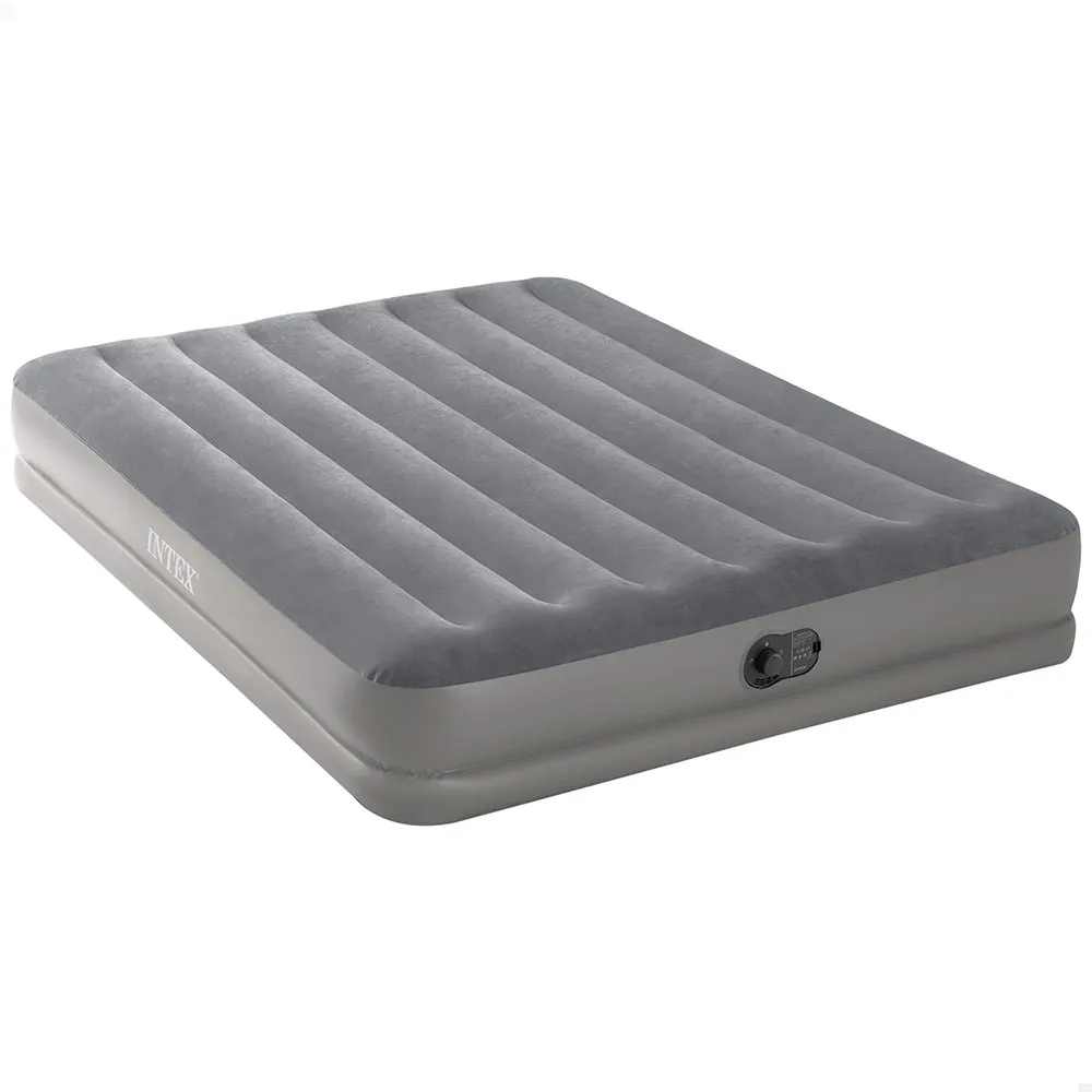 Intex Dura Beam Queen Luchtbed Grijs