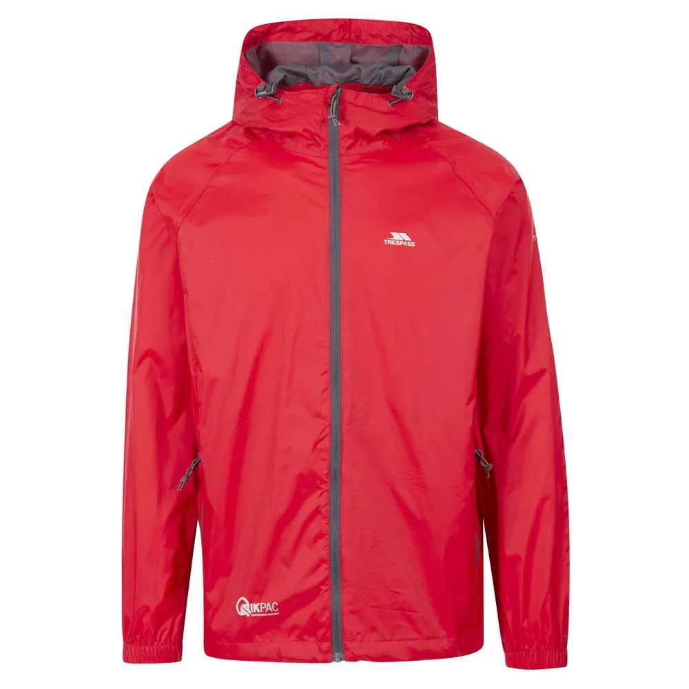 Trespass Qikpac Jas Rood