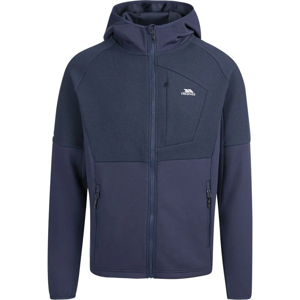 Trespass Bani Sweatshirt Met Rits Blauw