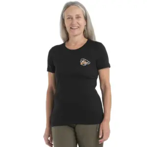 Icebreaker 150 Tech Lite Ii Community Merino T-shirt Met Korte Mouwen Zwart