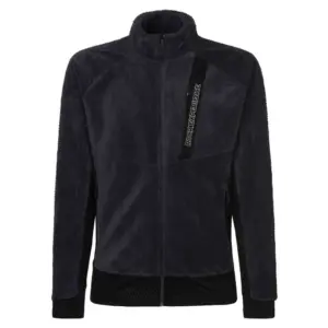 Rock Experience Blizzard Fleece Met Volledige Rits Ebony / Caviar