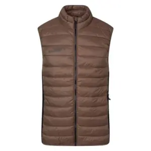 Rock Experience Fortune Hybrid Vest Deep Taupe / Caviar